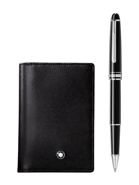Geschenkset aus Meisterstük classique Rollerball und Kartenetui 6CC