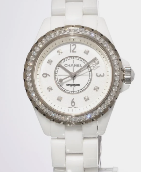 CHANEL J12 White Ceramic